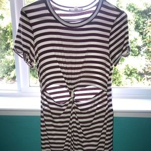 La hearts mini dress NWOT